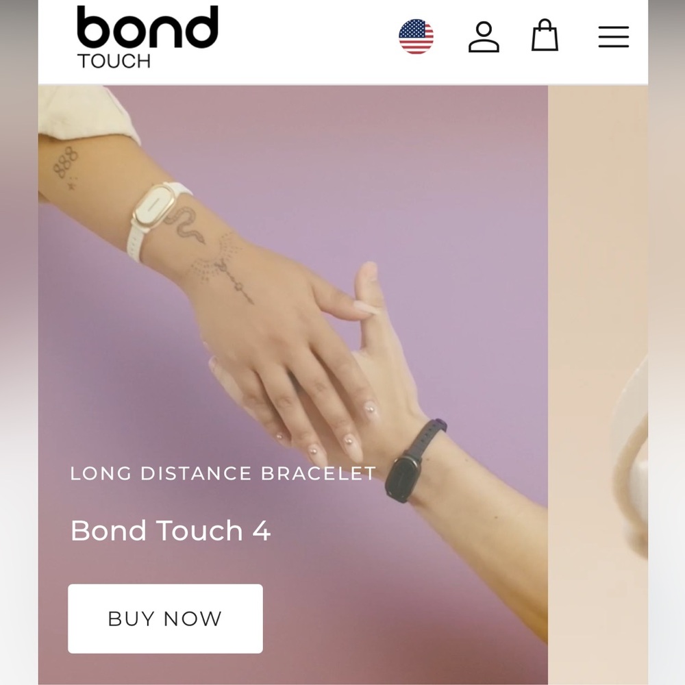 Bond Touch Bracelet couples touch bracelet